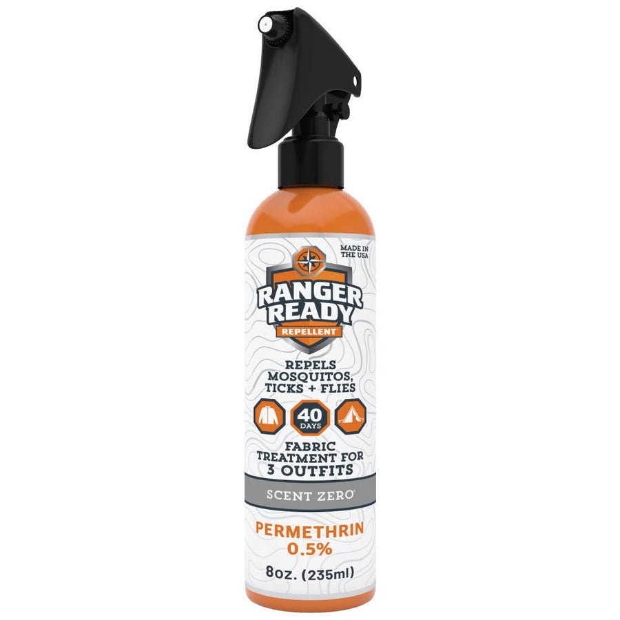 Permethrin clothing spray